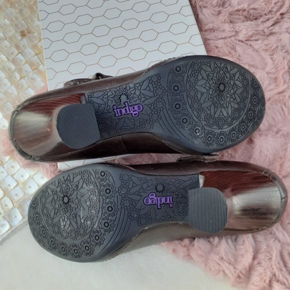 Clarks Vintage Mary Jane Pinup Pumps Retro Comfort Heels Granny Aestethic 6 - Picture 7 of 8